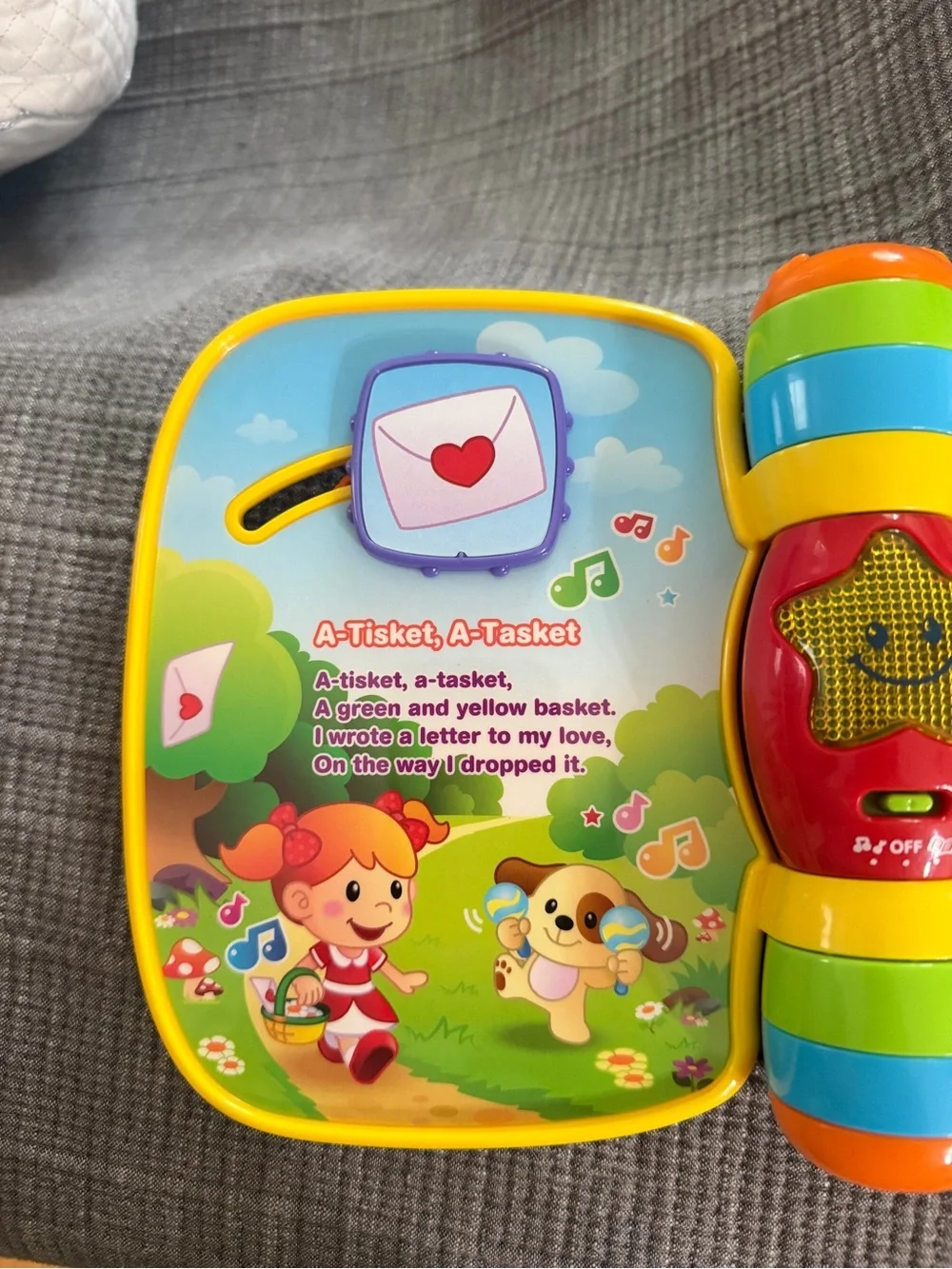 Vtech 6 Musical Rhymes Book - Bright Multicolor Interactive Toy
